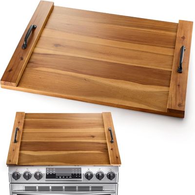 Gas and Electric Stove Sturdy Handle Chopping Blocks for 202405 Noodle Board Stove Cover