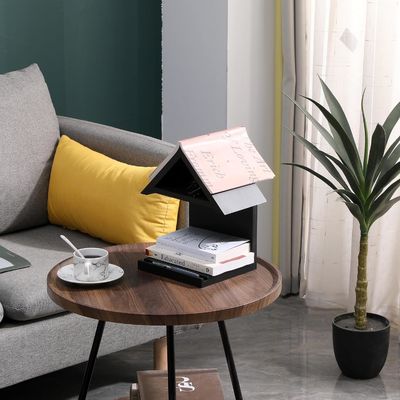 Wooden Triangle Nightstand Book Rest A Unique and Practical Gift for Book Lovers