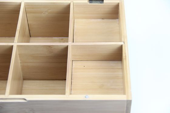 Handmade Visible Acrylic Cover Tea Box Packaging Wood A Unique Addition to Your Kitchen