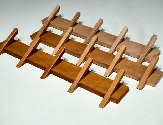 Stylish and Sustainable Bathroom Organization with this Wooden Wall Mounted Coat Rack