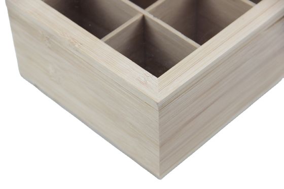 Handmade Visible Acrylic Cover Tea Box Packaging Wood A Unique Addition to Your Kitchen