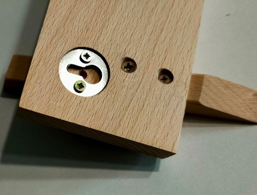 Stylish and Sustainable Bathroom Organization with this Wooden Wall Mounted Coat Rack
