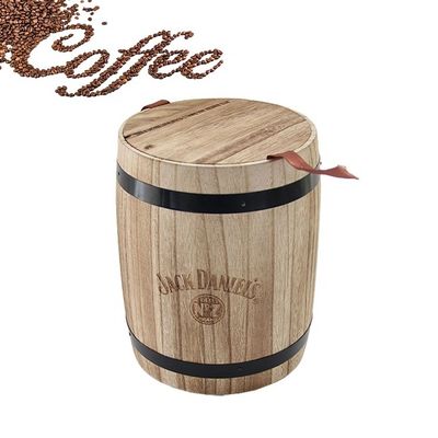Wooden Barrel in Plain Color or Customized Color for Package and Customized Bar Decor