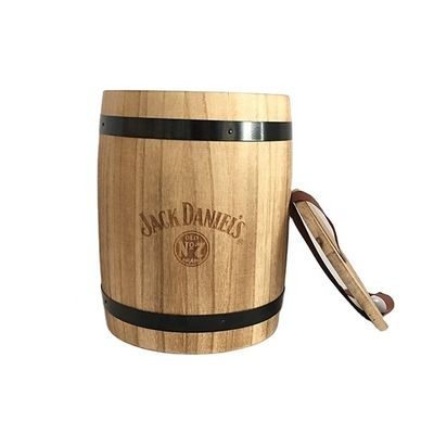 Wooden Barrel in Plain Color or Customized Color for Package and Customized Bar Decor