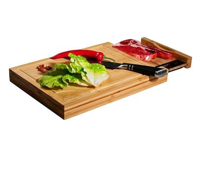Detachable Digital Scale Bamboo Chopping Board for Eco-Friendly Kitchen Efficiency