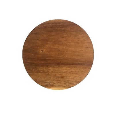 Round Coffee Cup Mat Decoration 10X0.9cm Acacia Wood Coasters with Advanced Printing