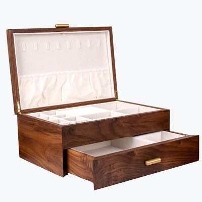 Rectangle Custom Order Solid Wood Bracelet Watch Display Handmade Jewelry Storage Box