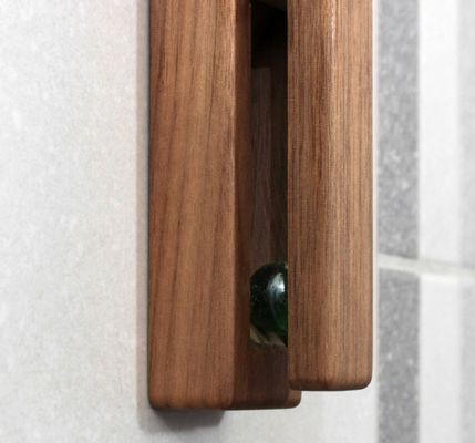 Wooden Towel Holder Classification Non-folding Rack Walnut Wood Hooks as your request