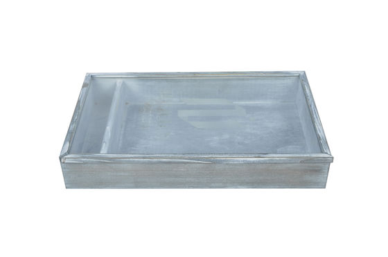 Simple Luxury Box Natural Acrylic Wood Present Wooden Open Gift Crate Storage Box With Lid