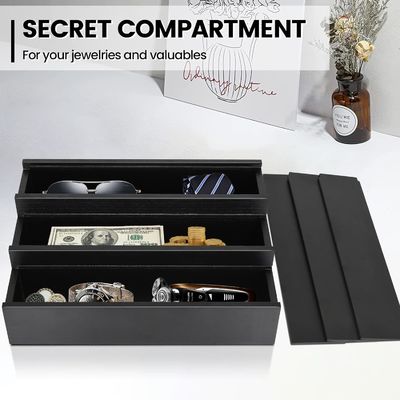 3 Tier Cologne Stand Perfume Organizer with Hidden Comp Customized Logo Acceptable