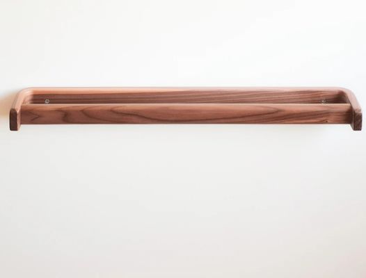 Bathroom Towel Rack Handmade Wooden Towel Bar Large Walnut Towel Rail Non-folding Rack
