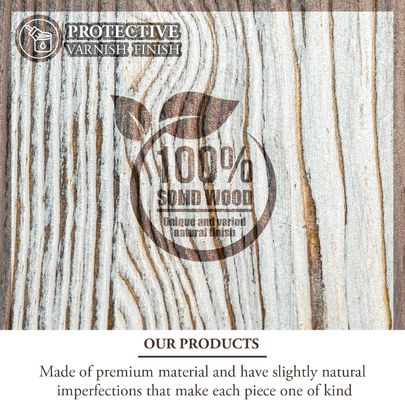 Wall Mounted White Washed Solid Wood Challenge Coin Holder Three-layer Wood Handicraft