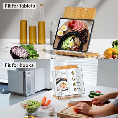 Home Organizer Bamboo Utensil Holder and Wooden Cutlery Tray for Kitchen Utensils Set