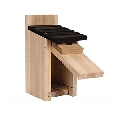 Outdoor Hanging Wooden Birdhouse with Laser Engrave Printing Durable and Stylish