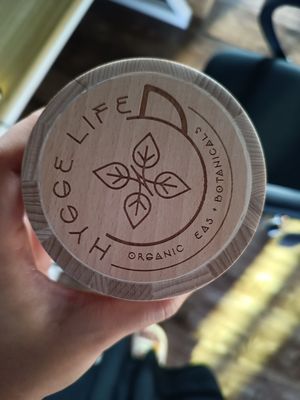 D90 x H112mm Custom Shape Wooden Barrel Rustic Design for Coffee Bean and Tea Storage
