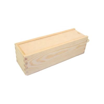 Customized Logo Wood Magnum Wine Box for Simple and Useful Packaging at Affordable
