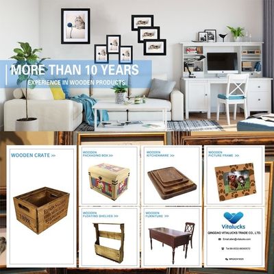 Custom Order Accepted Rectangle Unfinished Decorative Storage Wooden Packing Box