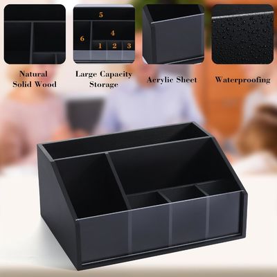 Flexible Utensil Caddy Organizer for Kitchen Counter and Varnishing Plate Dispenser