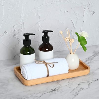 Hot Modern Organic Stackable Bamboo Serving Tray Set for Tea Bowl Free Sample Charge