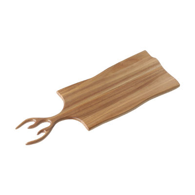 Multi-purpose Olive Acacia Chopping Boards Set of 3 with Handle Customized Size