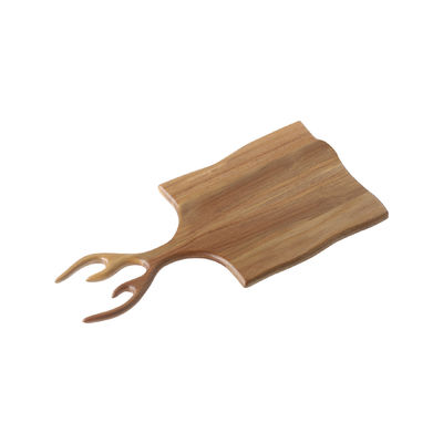 Multi-purpose Olive Acacia Chopping Boards Set of 3 with Handle Customized Size
