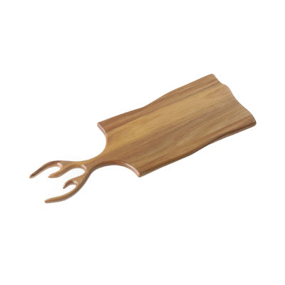 Multi-purpose Olive Acacia Chopping Boards Set of 3 with Handle Customized Size