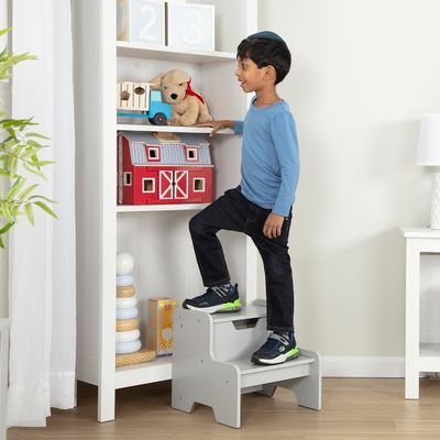 High Quantity Wooden Step Stool Space Saving Essential Top Choice for Kids Furniture
