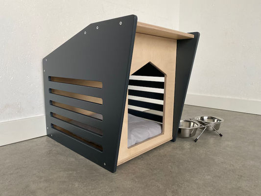 Modern Wooden Wall Mounted Cat Perch Foldable Indoor Pet House with Customized Design