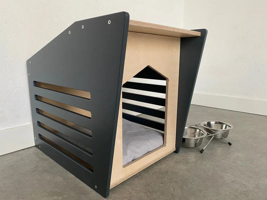Modern Wooden Wall Mounted Cat Perch Foldable Indoor Pet House with Customized Design