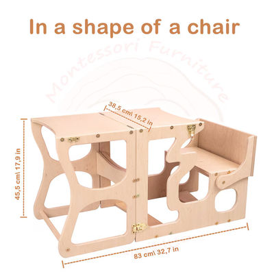 Sample Charge Free Learning Chair for Children's Table and Activity Tower