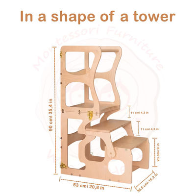 Sample Charge Free Learning Chair for Children's Table and Activity Tower