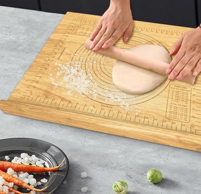 Pastry Wooden Board 24x20 Kneading Board with Measurements Common Size or Custom
