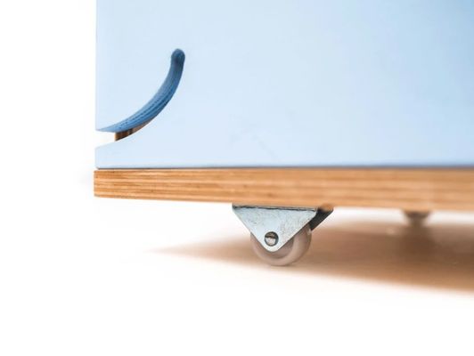 Wooden Toy Box on Wheels Customized as Per Your Request for Kids' Toys Organization