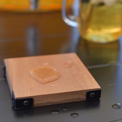Solid Wood Coffee Cup Holder Creative Insulation Mat for Table Decoration Accessories
