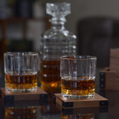 Solid Wood Coffee Cup Holder Creative Insulation Mat for Table Decoration Accessories
