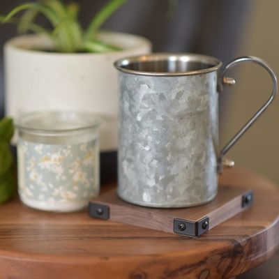 Solid Wood Coffee Cup Holder Creative Insulation Mat for Table Decoration Accessories