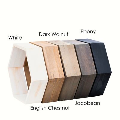 Wooden Hexagon Shelves The Perfect Blend of Function and Style for Your Kitchen