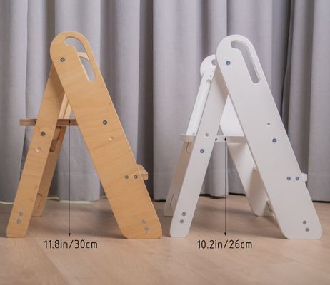 Save Space Wood Bathroom Kids Stool Step Stool for Kids and Adults As Your Request