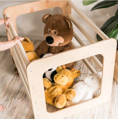 Kids' Wooden Playhouse Equipment for Toddler Climbing Cube High Quantity Advantage