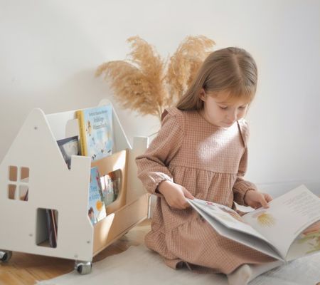 OEM Toddler Bookshelf for Modern Design Style Personalized Montessori Furniture