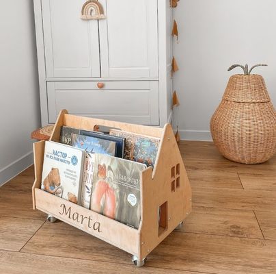 OEM Toddler Bookshelf for Modern Design Style Personalized Montessori Furniture