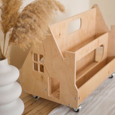 OEM Toddler Bookshelf for Modern Design Style Personalized Montessori Furniture