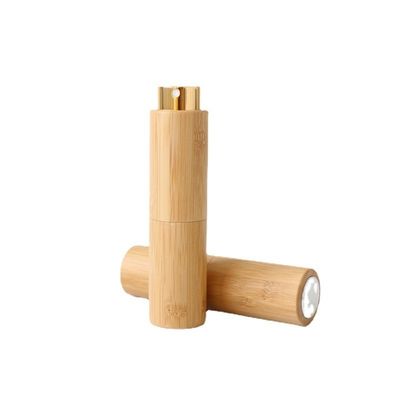 Customized Logo Wooden Top Grade Glass Perfume Spray Bottle for Essential Oil Packing