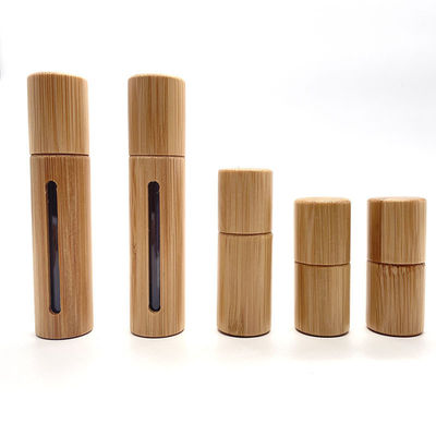 Customized Logo Wooden Top Grade Glass Perfume Spray Bottle for Essential Oil Packing