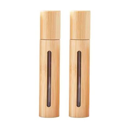 Customized Logo Wooden Top Grade Glass Perfume Spray Bottle for Essential Oil Packing
