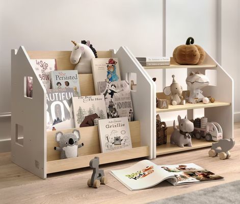 Modern Design Montessori Furniture High Quantity Advantage for Nursery Bookshelf