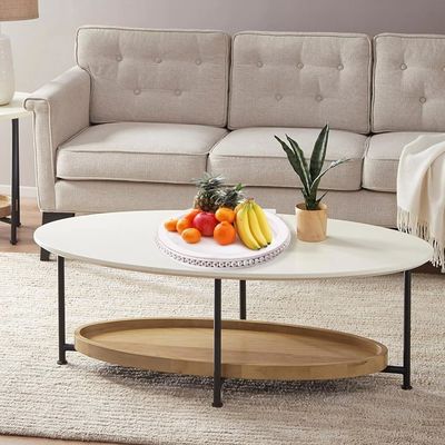 Customized Wooden Decorative Tray with Beaded Whitewashed Design Free Sample Offered