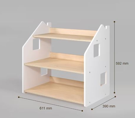 Modern Design Montessori Furniture High Quantity Advantage for Nursery Bookshelf