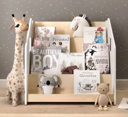 Modern Design Montessori Furniture High Quantity Advantage for Nursery Bookshelf