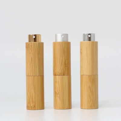 Cosmetic Packaging Perfume Essential Oil Spray Bottle Wooden Bamboo Customized Packaging Bottle